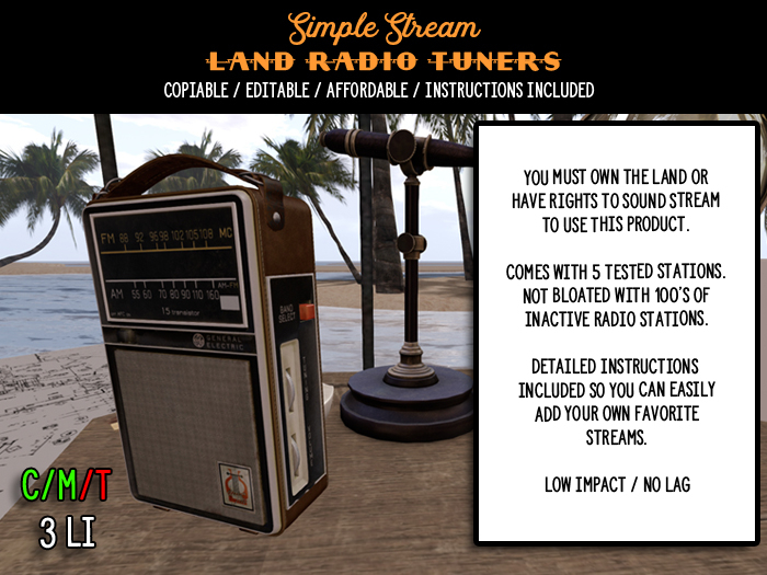 Simple Stream Transistor Radio