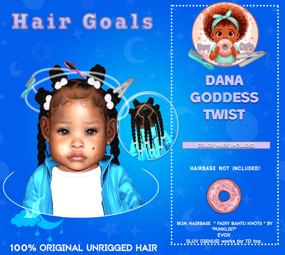 ~*BC*~DANA GODDESS TWIST
