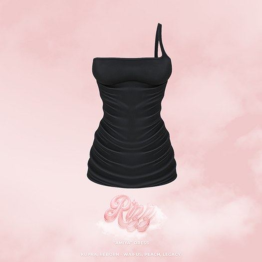 RIZZ AMIYA DRESS  - SKY