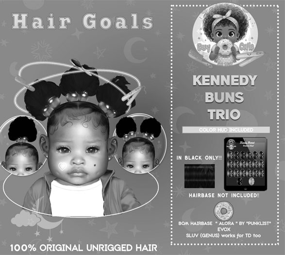 ~*BC*~KENNEDY BUN TRIO DEMOS 