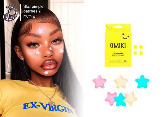 O. star pimple patches evo x