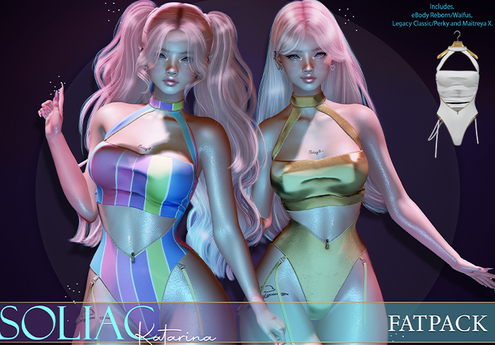 SOLIAC - Set  Katarina - White