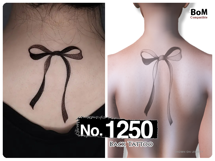 (Back Tattoo) No.1250