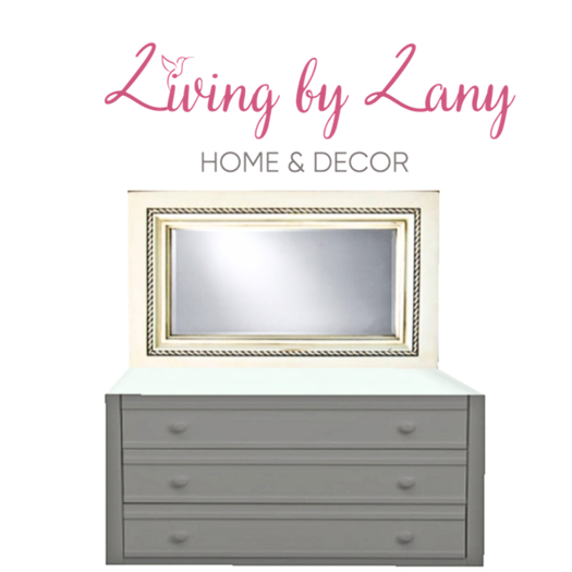 1 White Chest of Drawers with mirror
