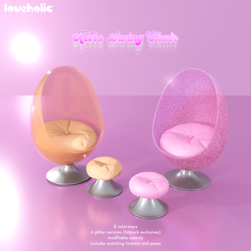#Loveholic - Retro Swing Chair (FATPACK)