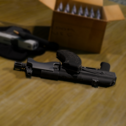 GSKNO// All Black Micro Drac UNPACKER