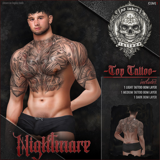 [BD] Nightmare Tattoo BOM