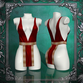Red Silk Roleplay Tunic LaraX
