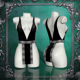 Black Silver Astarte Tunic LaraX