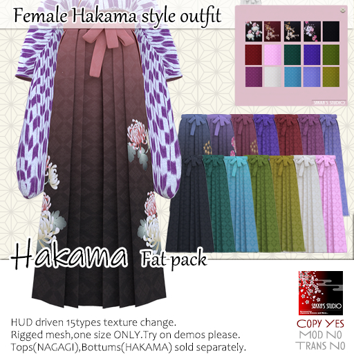 Ss.HakamaStyle - Hakama - Fat