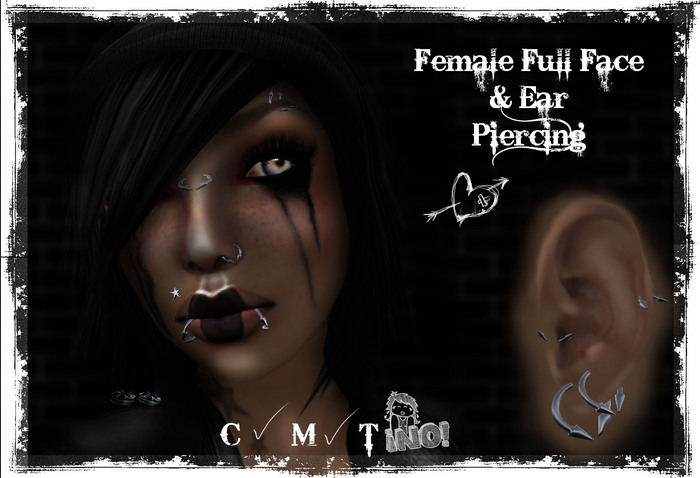 Female Full Face & Ear Piercing PROMO
