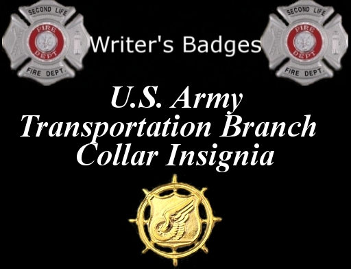 US Army Transportation Branch Collar Insignia