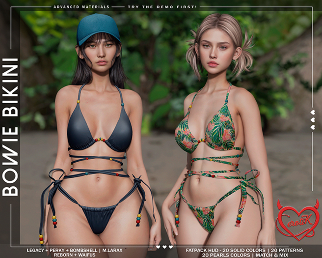 [erotiK] Bowie Bikini FATPACK
