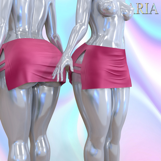 Pink Tectonic Skirt