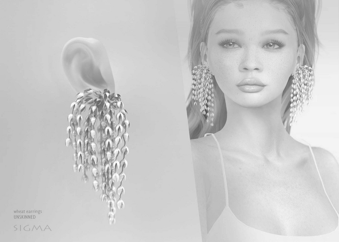 SIGMA Wheat earrings DEMO 