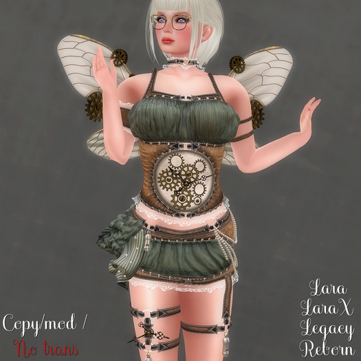 * Parthenia * Green Outfit *