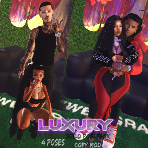 LuXury- Soild Posepack UNPACK (Couple Poses)