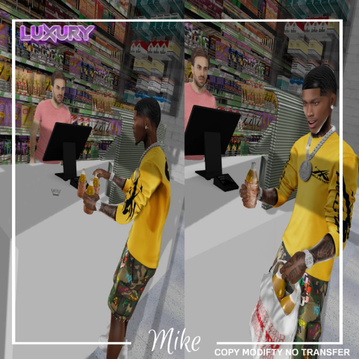 LuXury- Mike POSES UNPACK