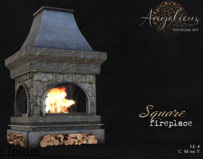 .AngelicUs. Square fieplace 