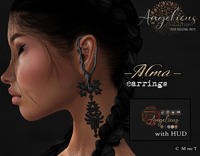 .AngelicUs.  -Alma- Earrings 