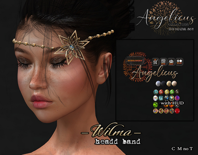 .AnglicUs.  -Vilma- head band