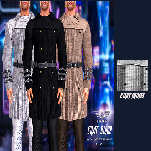 IMPACTS-COAT RIOR 3 JAKE/GIAN/LEGACY/SLINK