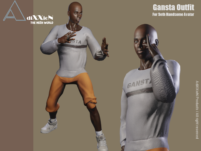 Gansta Outfit / Seth Avatar