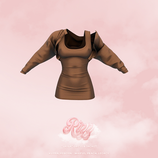 "RIZZ" X "LAYLA" DRESS SET - DESERT