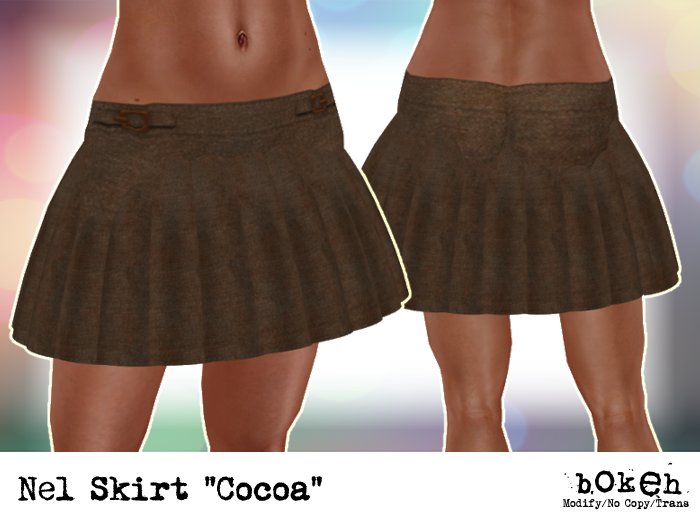 Bokeh - Nel Skirt "Cocoa" (Boxed)
