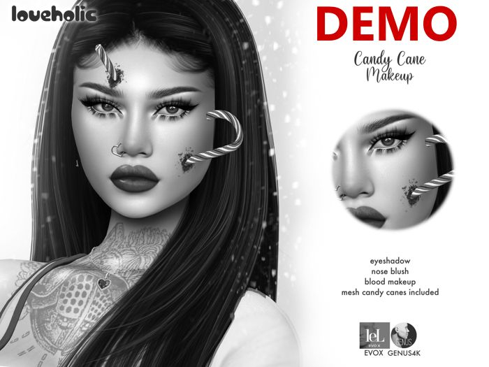 #Loveholic - Candy Cane Makeup DEMO