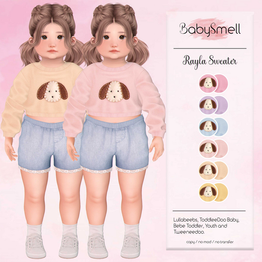 Baby Smell - Rayla Sweater (Blue)