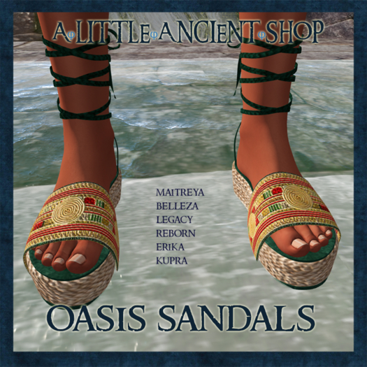 [ALAS] Oasis sandals (ADD)