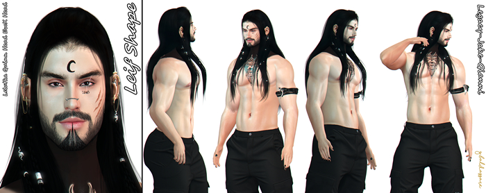 ::G.B-Leif Shape-Lelutka Quinn EvoX Head:: 