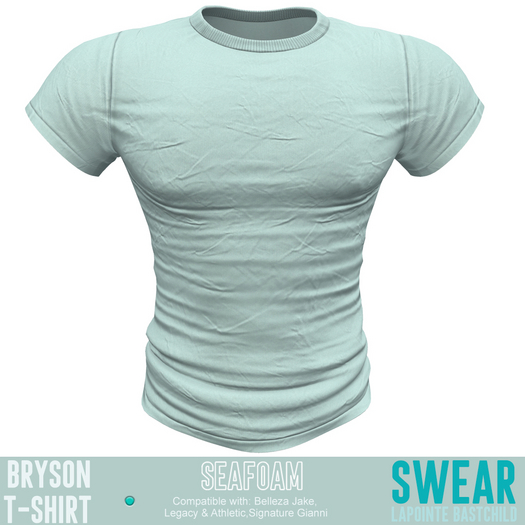 T-shirt Bryson SEAFOAM