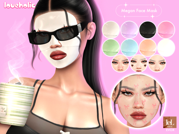 #Loveholic - Megan Face Mask FATPACK