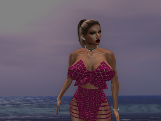 TOP 300 FUCHSIA PATTERNED