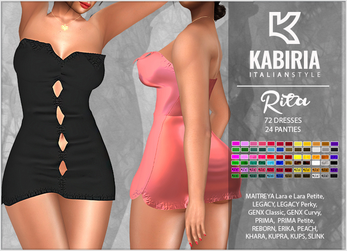 Kabiria * RITA * Dress Fatpack 