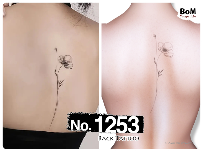 (Back Tattoo) No.1253