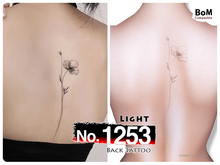 (Back Tattoo) No.1253 Light