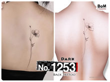 (Back Tattoo) No.1253 Dark