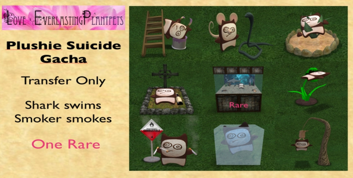 LEP ~ Plushie Suicide "Tanked" Boxed RARE