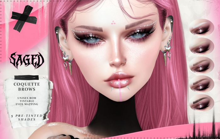 SAGED. Coquette Brows