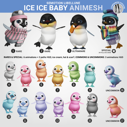 SEmotion Libellune Ice Ice Baby Animesh COMMON 07