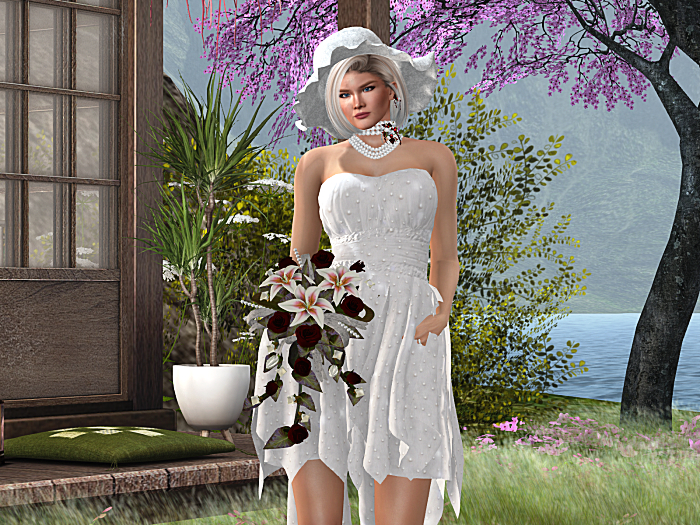 Chiffon petals Bride