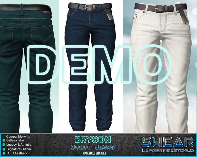 Jeans - Color Cotton - Bryson DEMO