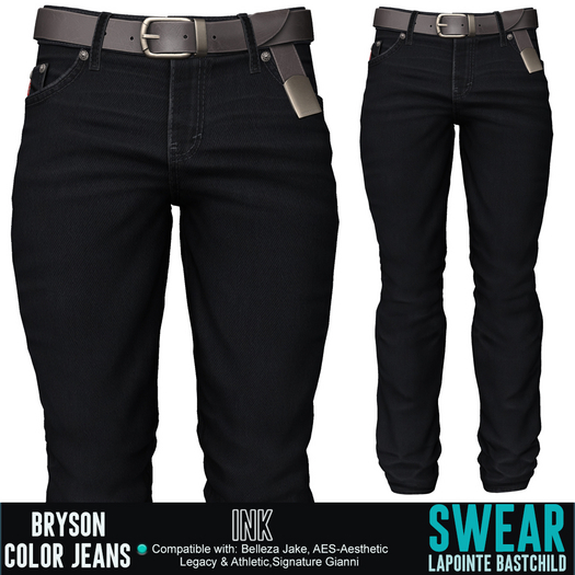 Jeans - Color Cotton - Bryson - INK