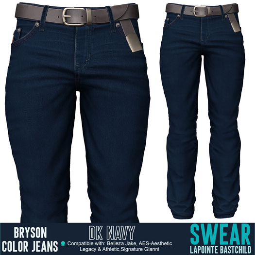 Jeans - Color Cotton - Bryson - DK NAVY