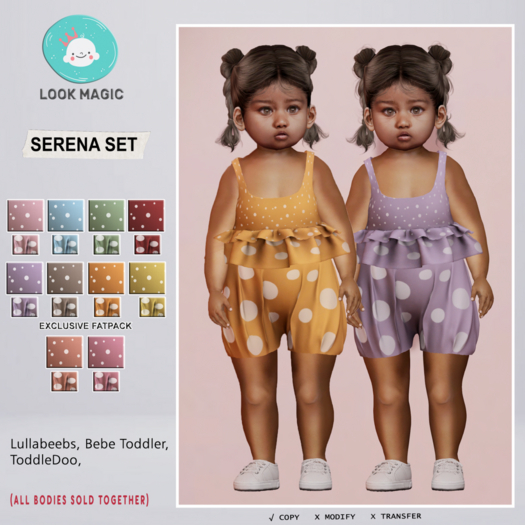[LOOK MAGIC] Serena set_LB/TD/BB (Fatpack)(add )