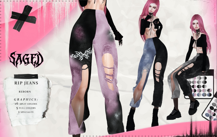 SAGED - RIP Jeans