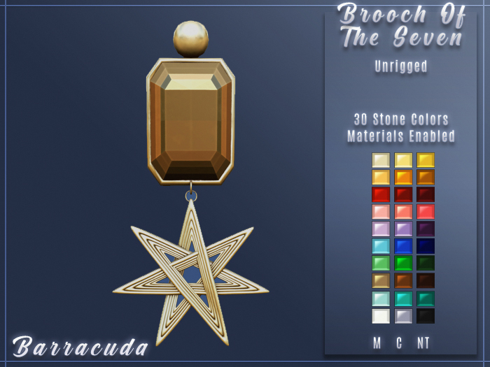 Barracuda: Brooch of the Seven